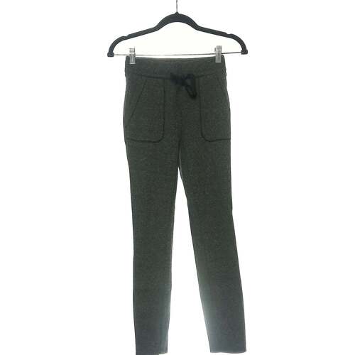 Vêtements metallic Pantalons Promod pantalon slim metallic  32 Gris Gris