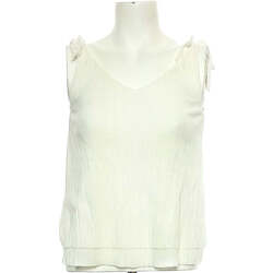 Vêtements Leg Débardeurs / T-shirts sans manche Mango débardeur  34 - T0 - XS Blanc Blanc