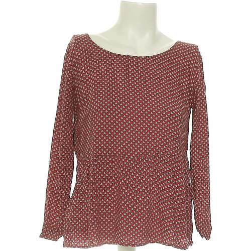 Vêtements Femme Casablanca Printed Silk Shorts DDP top manches longues  36 - T1 - S Rouge Rouge