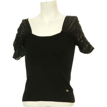 Vêtements Femme T-shirts & Polos Lipsy top manches courtes  36 - T1 - S Noir Noir