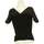 Vêtements Femme T-shirts & Polos Lipsy top manches courtes  36 - T1 - S Noir Noir
