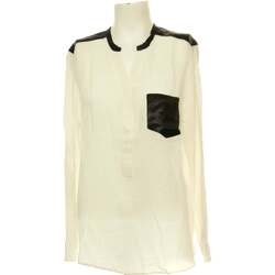 Vêtements Femme Tops / Blouses Sandro blouse  40 - T3 - L Blanc Blanc