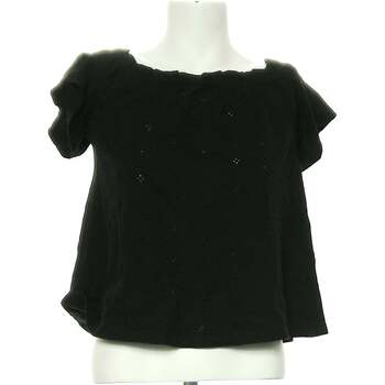 Vêtements Femme Uma t-shirt que proporciona um look ideal para jogar com rapidez Pimkie top manches courtes  36 - T1 - S Noir Noir
