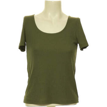 Vêtements Femme Jean Droit Femme Mango top manches courtes  36 - T1 - S Vert Vert