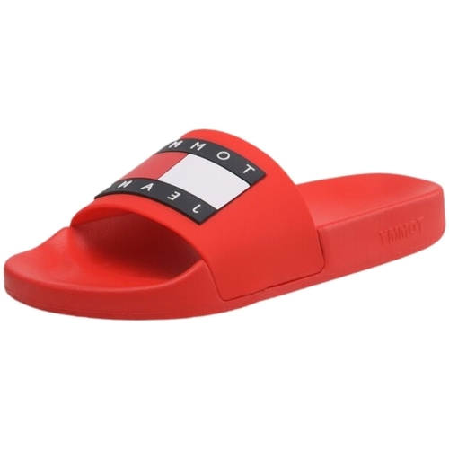 Chaussures Homme Sandales et Nu-pieds slides Tommy Jeans Mules Homme  Ref 59093 XNL Deep Crimson Rouge