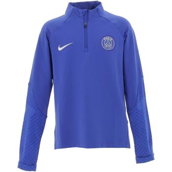 Vêtements Garçon Sweats Grey Nike Psg ynk dfstrk drill top kkscl Bleu