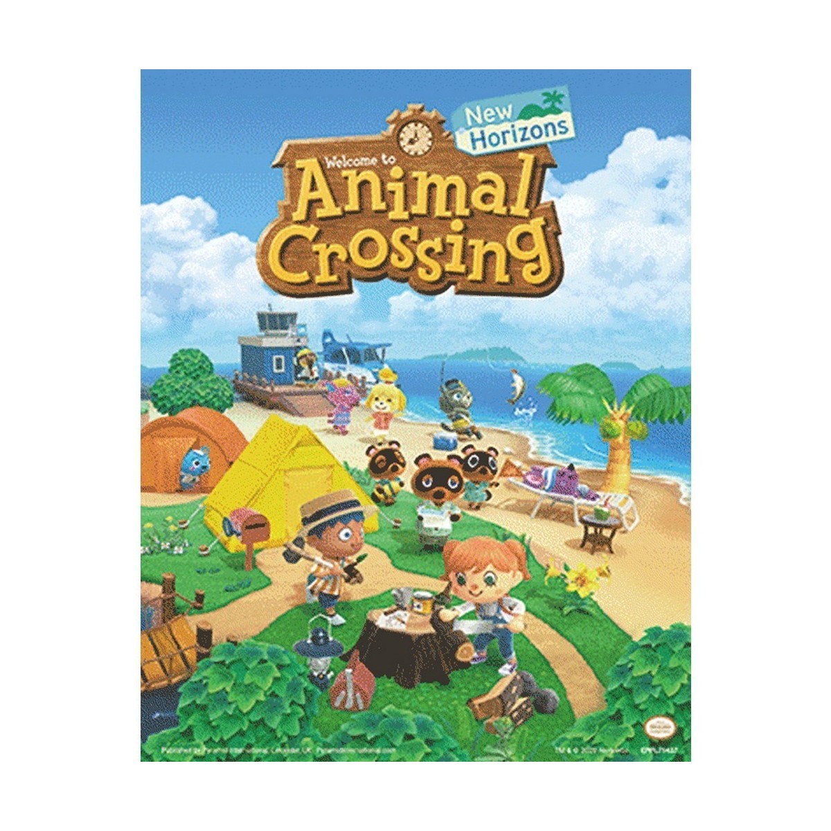 Maison & Déco Affiches / posters Animal Crossing TA10363 Vert