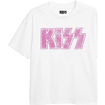 Vêtements Fille T-shirts manches longues Kiss TV2000 Noir