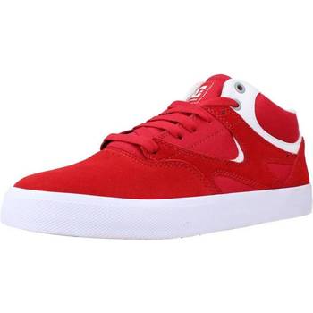 Chaussures Christmas Baskets mode DC Shoes KALIS VULC MID S Rouge