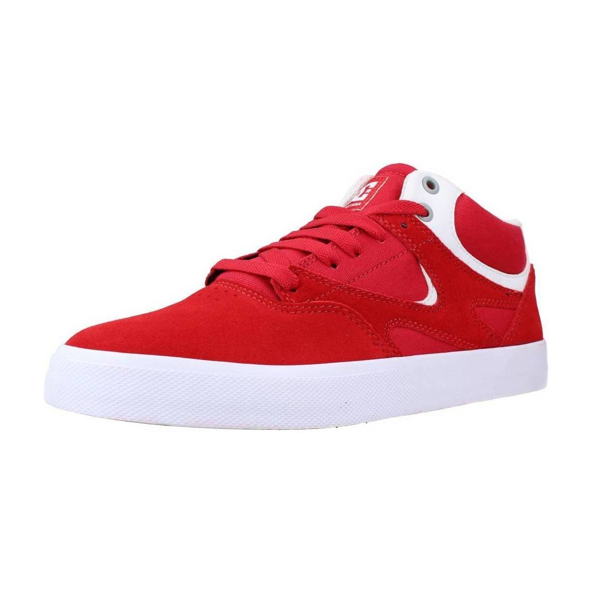 Chaussures Homme Baskets mode DC Shoes KALIS VULC MID S Rouge