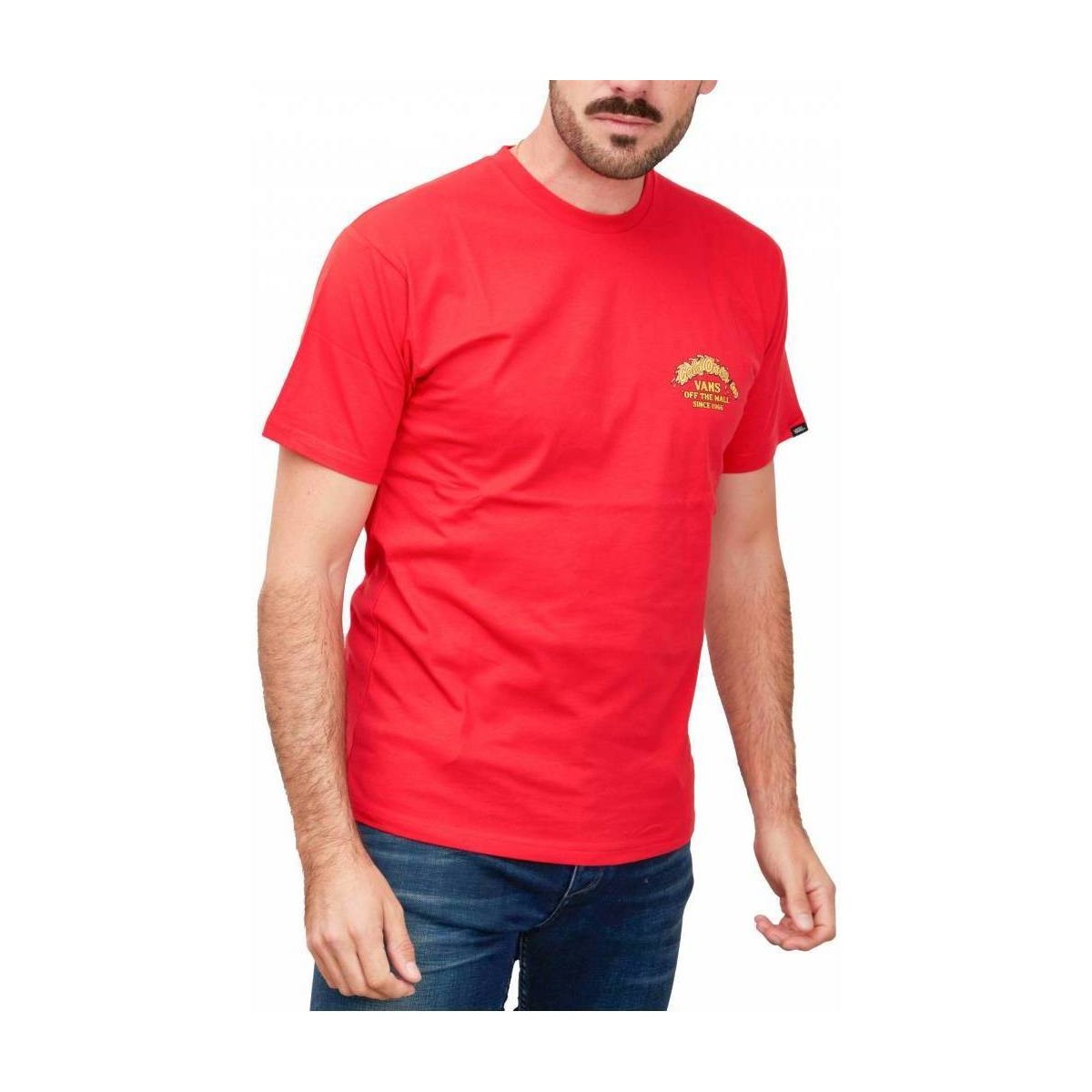 Vêtements Homme Chemises manches courtes Vans COLD ONES Rouge