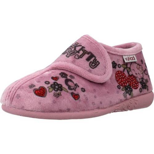 Chaussures Fille Chaussons Vulladi 5237 140 Rose