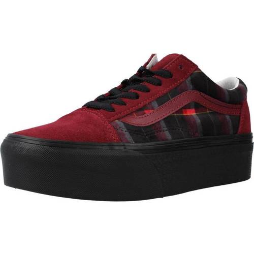 Chaussures Femme Baskets mode Suede Vans VN0A7Q5M02Y1 Rouge