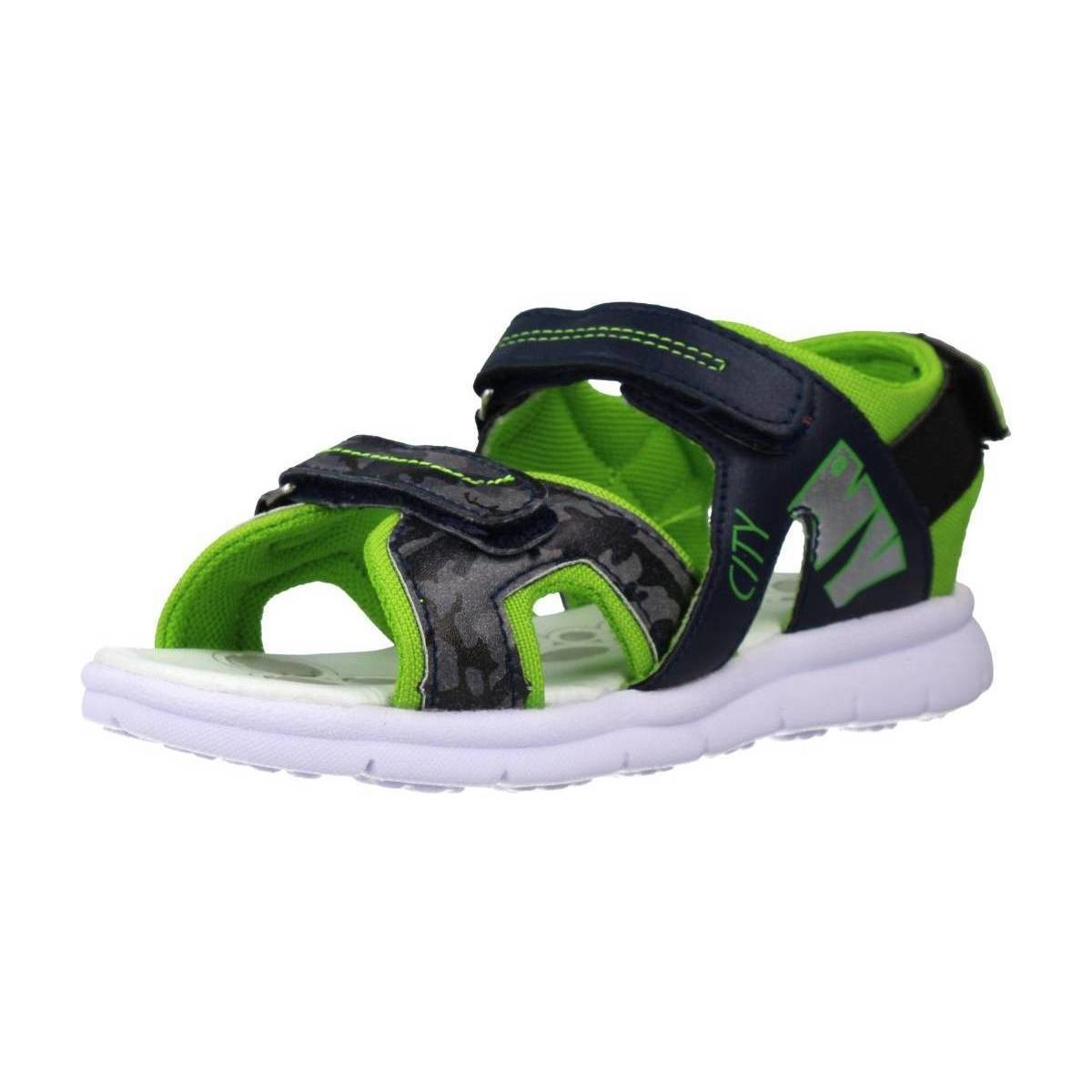 Chaussures Garçon Sandales et Nu-pieds Chicco SANDALIA CASPAR Vert