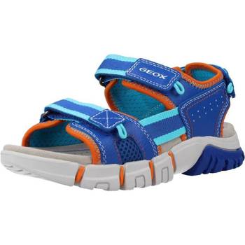Chaussures Garçon Sandales et Nu-pieds Geox J SANDAL DYNOMIX BOY Bleu