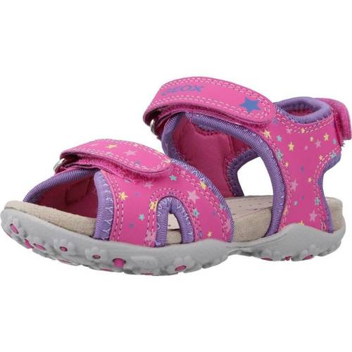 Chaussures Fille Sandales et Nu-pieds Geox ROXANNE Rose