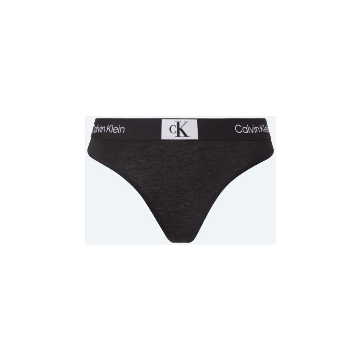Sous-vêtements Femme Slips Calvin Klein Jeans 000QF7221EUB1 MODERN THONG Noir