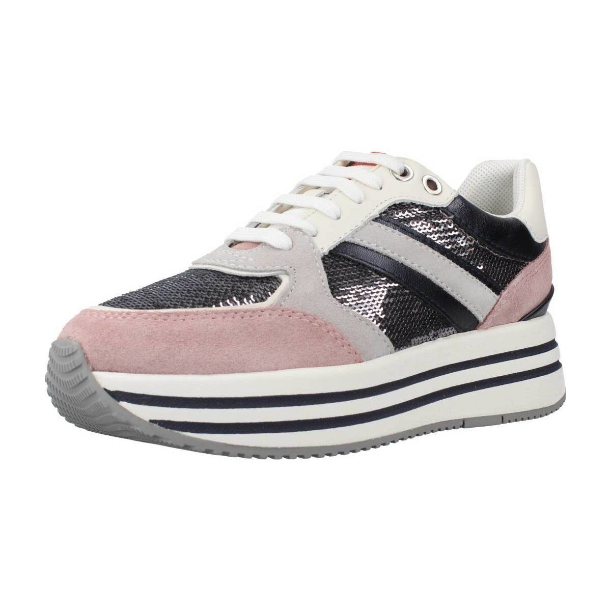 Chaussures Femme Baskets mode Geox D KENCY Multicolore
