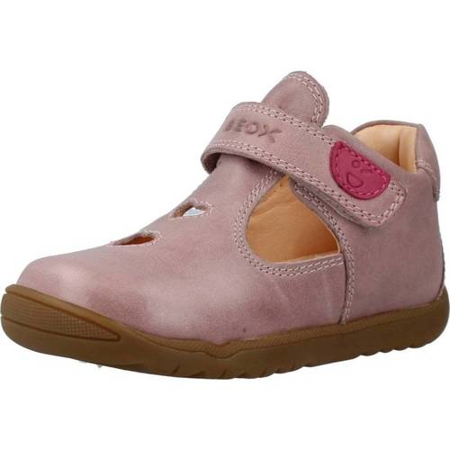 Chaussures Fille Plat : 0 cm Geox B MACCHIA GIRL Rose