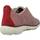 Chaussures Baskets mode Geox D NEBULA Rouge