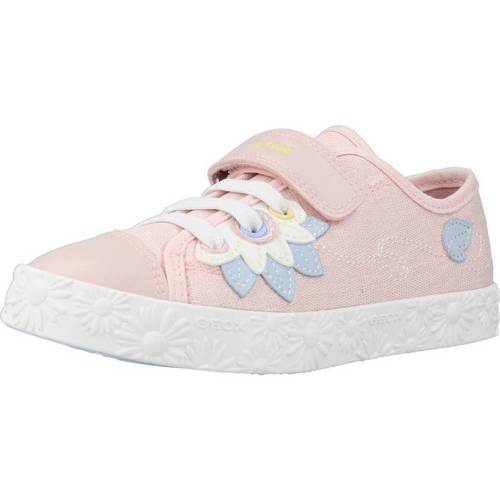 Chaussures Fille Baskets basses Geox JR CIAK GIRL A Rose