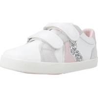 Chaussures Fille Baskets basses Geox B KILWI GIRL C Blanc