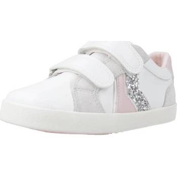 Chaussures Fille Baskets basses Geox B KILWI GIRL C Blanc
