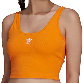 Vêtements Fille Débardeurs / T-shirts sans manche bb8826 adidas Originals HF3396 Orange