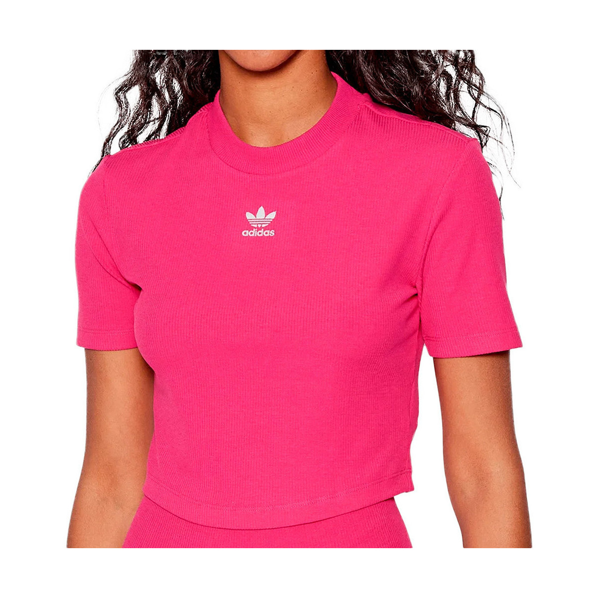 Vêtements Fille T-shirts & Polos adidas Originals HG6165 Rose