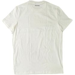 Vêtements Homme T-shirts books manches courtes Dsquared  Blanc