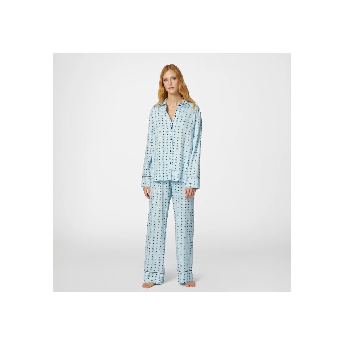 Vêtements Femme Pyjamas / Chemises de nuit Chiara Ferragni  Bleu