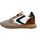 Chaussures Homme Baskets mode Valsport MAGIC RUN28 - VM1594M-WHITE/GREY/BROWN Blanc