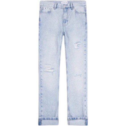 Vêtements Homme Jeans droit Tank Calvin Klein Jeans J30J322426 Bleu