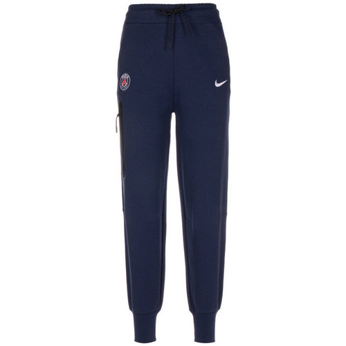 Vêtements Femme Pantalons de survêtement Nike flyknit Jogging  PSG TECH FLEECE Bleu