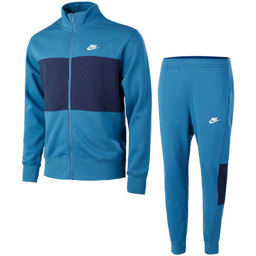 Nike FLEECE Bleu - Vêtements Ensembles de survêtement Homme 81,00 €