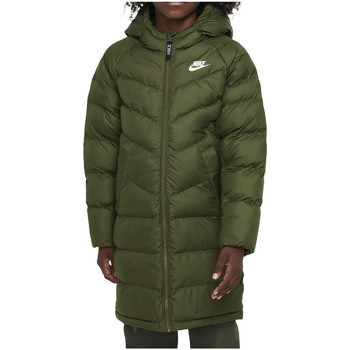 Vêtements Enfant Parkas Nike Parka à capuche Vert