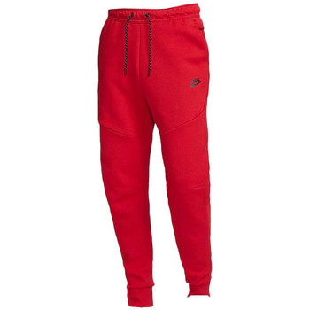 VêAT5405 Homme Pantalons de survêtement Nike TECH FLEECE Rouge