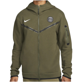 Vêtements Homme Vestes de survêtement Nike PSG Tech Fleece Windrunner Vert