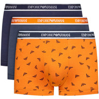 Sous-vêtements Homme Boxers Ea7 Emporio ARMANI XCC Pack de 3 Orange