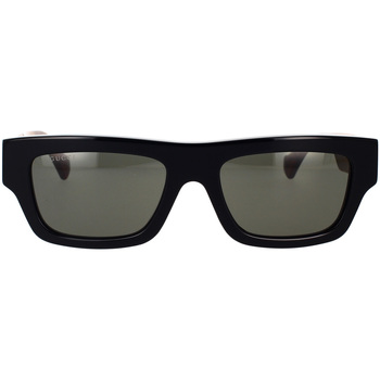 Gucci Eyewear aviator-frame tinted sunglasses Homme Lunettes de soleil Gucci Occhiali da Sole  GG1301S 001 Noir
