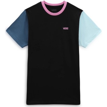 Vêtements Femme T-shirts manches courtes Vans Left Chest Colorblock Noir