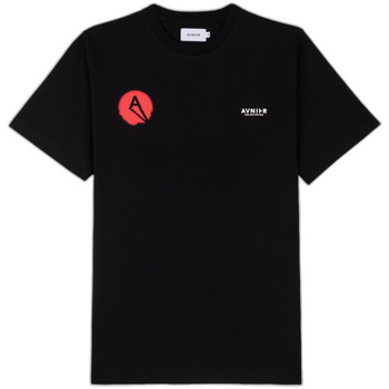 Vêtements T-shirts manches courtes Avnier T-shirt  Shadow Noir