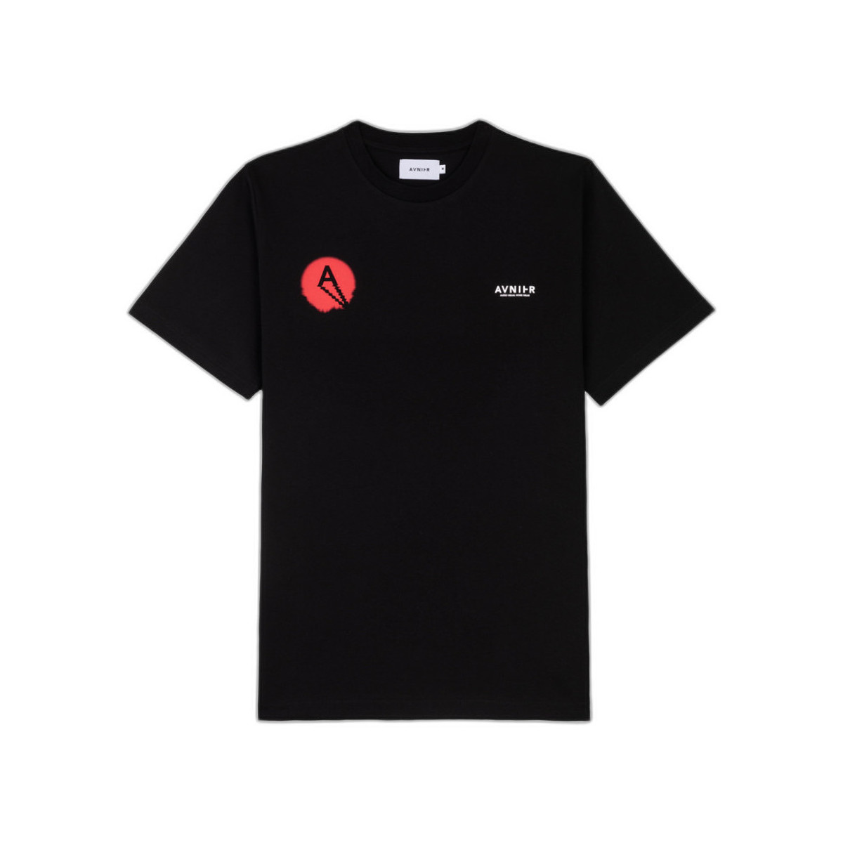 Vêtements T-shirts manches courtes Avnier T-shirt  Shadow Noir