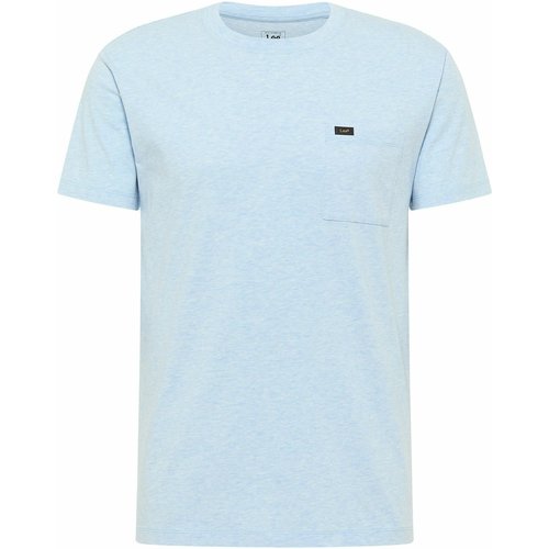 Vêtements Homme T-shirts manches Mens Lee T-shirt avec poches  Ultimate Bleu