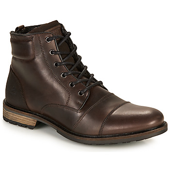 Chaussures Homme Boots Bullboxer VIRAT MID LACE II Marron