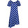 Vêtements Femme Robes Lisca Robe estivale asymétrique manches courtes Rhodes Bleu