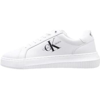 Chaussures Homme Baskets basses Calvin Klein Jeans CHUNKY CUPSOLE MONOLOGO Blanc