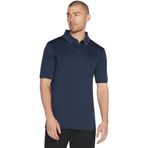 Vêtements Homme Polos manches courtes Skechers Off Duty Polo Shirt Bleu