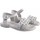 Chaussures Fille Malles / coffres de rangements Sandale fille  a3322 blanc Blanc