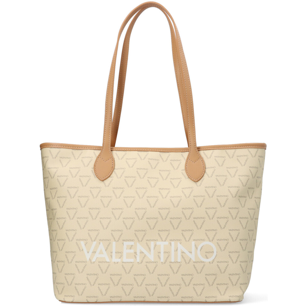 Sacs Femme Sacs porté main logo Valentino Bags  Beige
